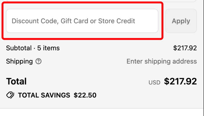 How to use All Fresh Seafood promo code