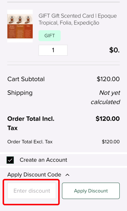 How to use Granado promo code