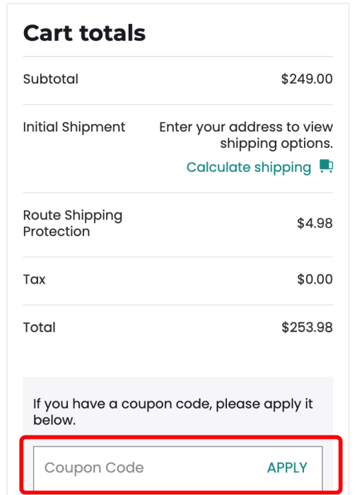 How to use Regenics promo code