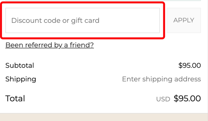 How to use Astrid & Miyu promo code