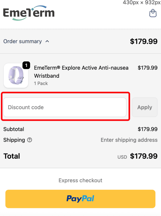 How to use EmeTerm promo code