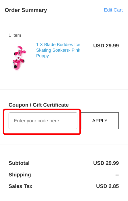 How to use FigureSkatingStore promo code