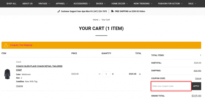 Where to enter RefindNYC promo code How to use RefindNYC promo code