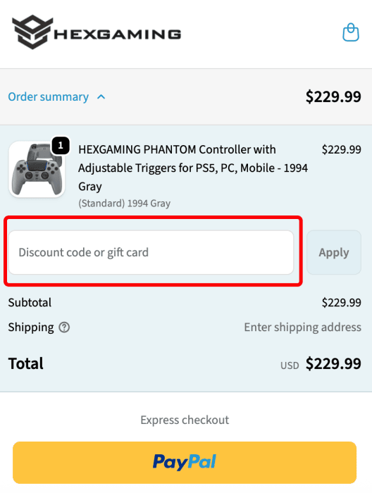 Where to enter HexGaming promo code How to use HexGaming promo code