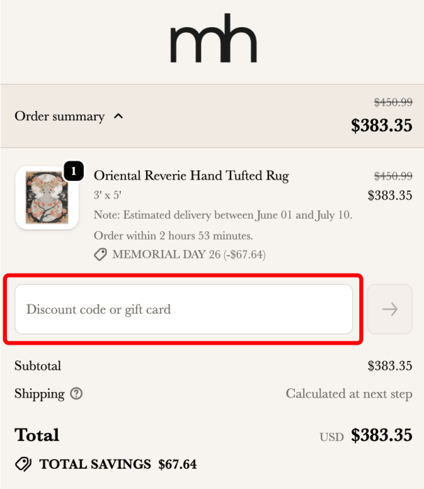 Where to enter Maia Homes promo code How to use Maia Homes promo code