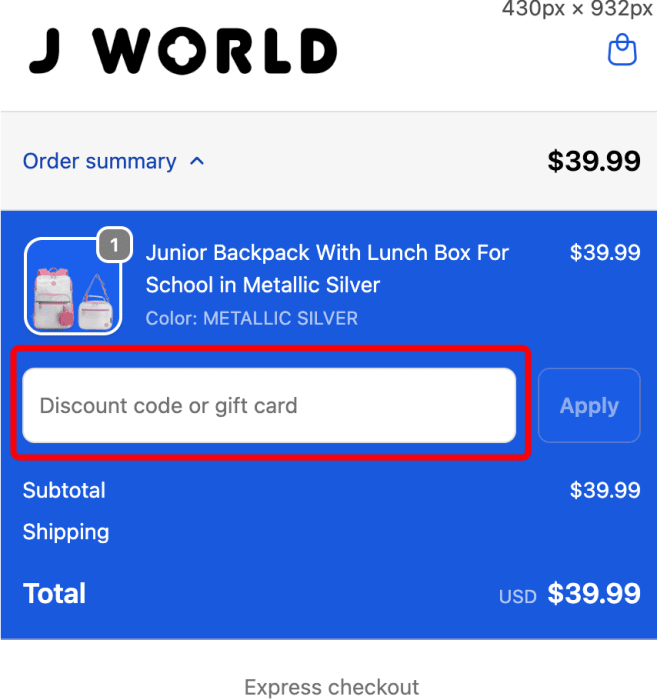 Where to enter J World promo code How to use J World promo code