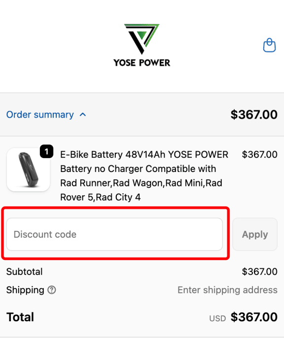 Where to enter YOSE POWER promo code How to use YOSE POWER promo code