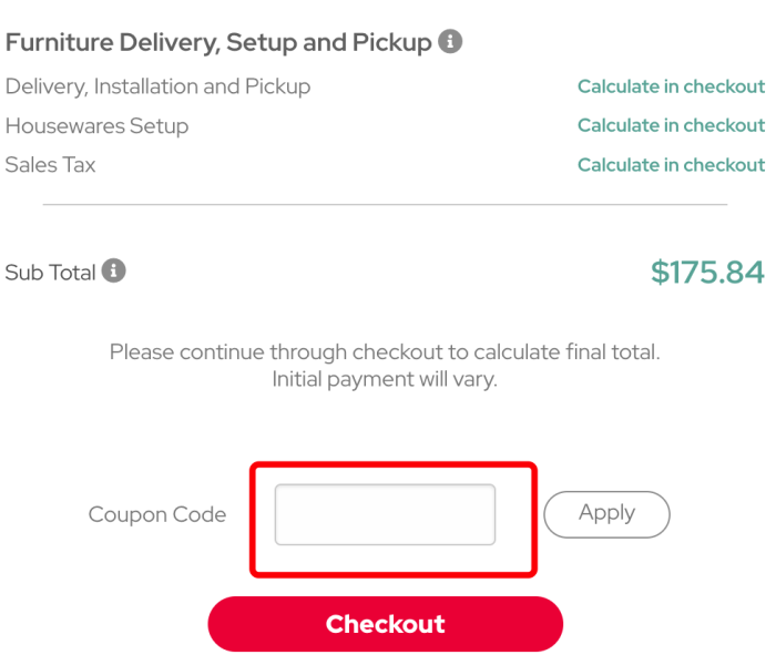 Where to enter CORT promo code How to use CORT promo code