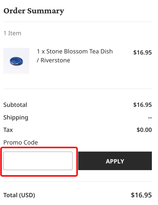 Where to enter Danforth Pewter promo code How to use Danforth Pewter promo code