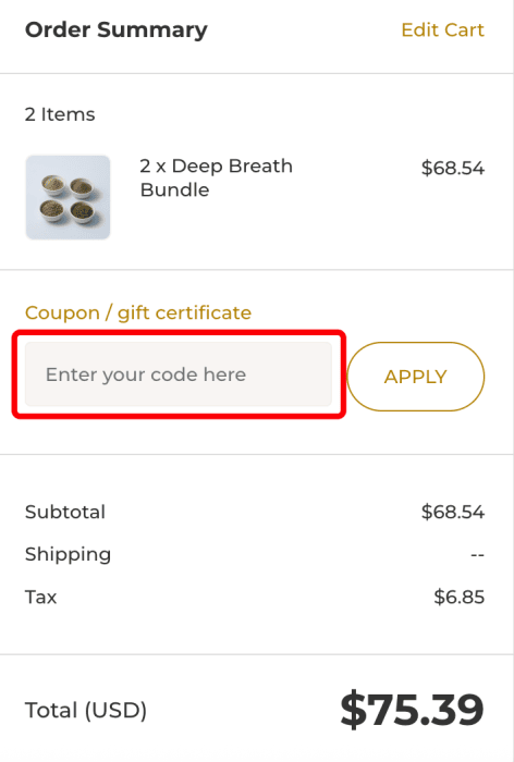 How to use Starwest Botanicals promo code