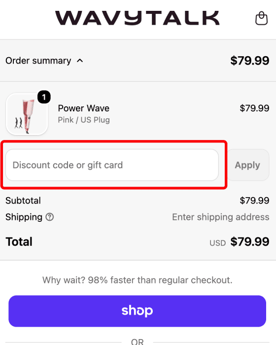 Where to enter Wavytalk promo code How to use Wavytalk promo code