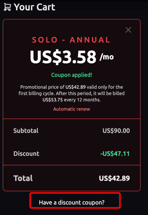 Where to enter ExitLag promo code How to use ExitLag promo code