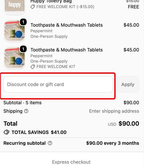 Where to enter Huppy promo code How to use Huppy promo code