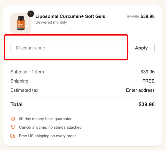 How to use Manna promo code