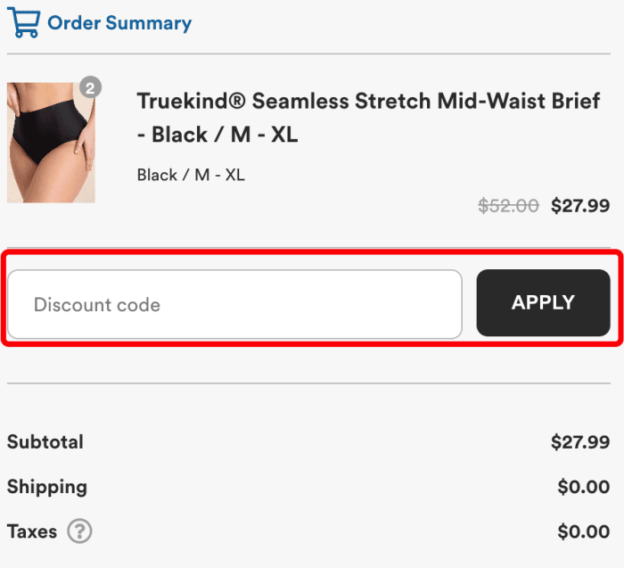 Where to enter Truekind promo code How to use Truekind promo code