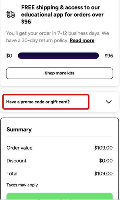 Where to enter CircuitMess promo code How to use CircuitMess promo code
