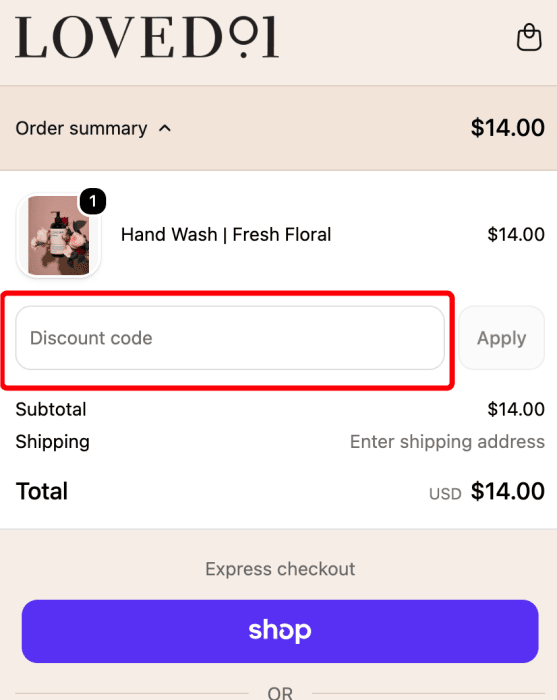 Where to enter Lovedº1 promo code How to use Lovedº1 promo code