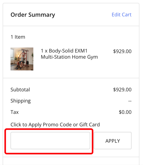 How to use FitnessFactory.com promo code