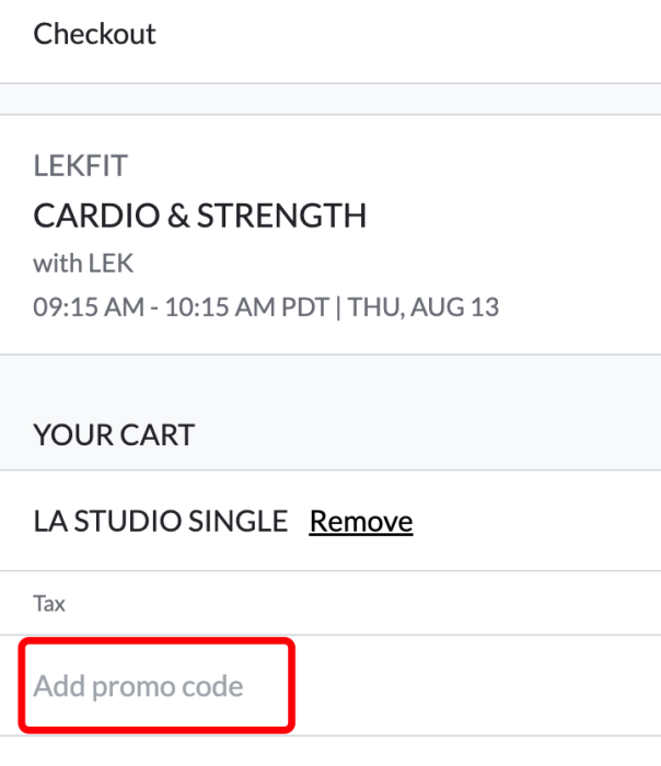 Where to enter LEKFIT promo code How to use LEKFIT promo code