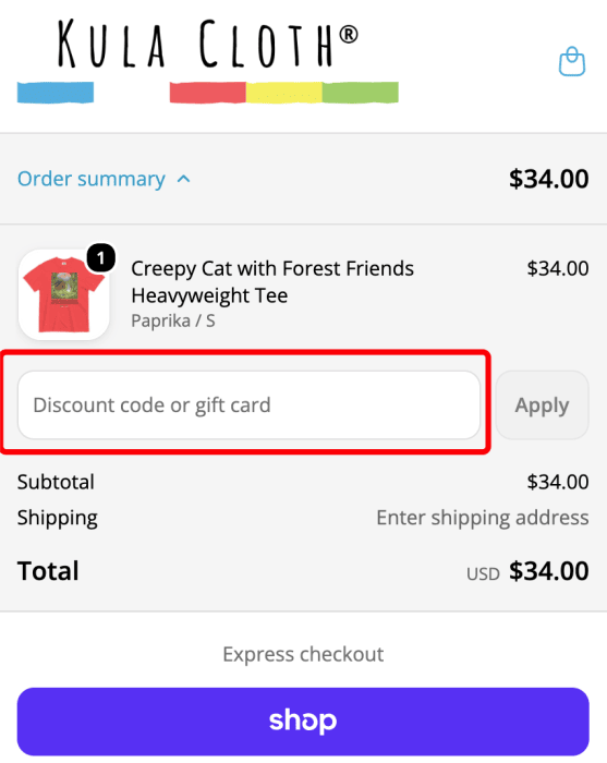Where to enter Kula Cloth promo code How to use Kula Cloth promo code