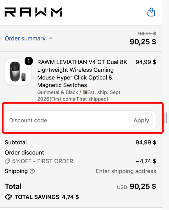 Where to enter RAWM Gaming promo code How to use RAWM Gaming promo code