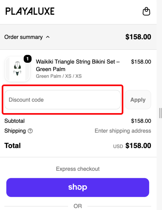 Where to enter PLAYALUXE promo code How to use PLAYALUXE promo code