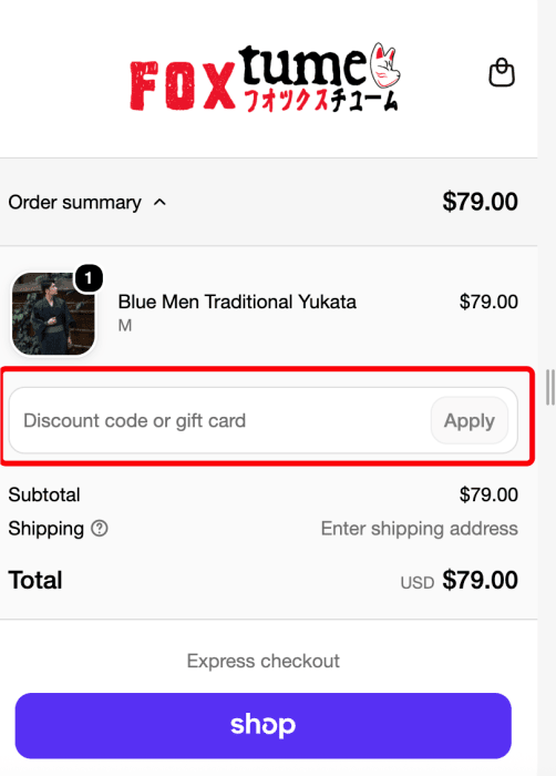 Where to enter Foxtume promo code How to use Foxtume promo code