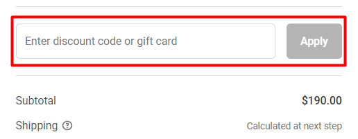 How to use SHRED DOG promo code