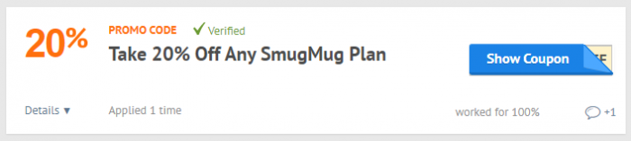 SmugMug coupon code