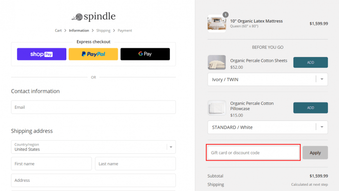 How to use Spindle promo code
