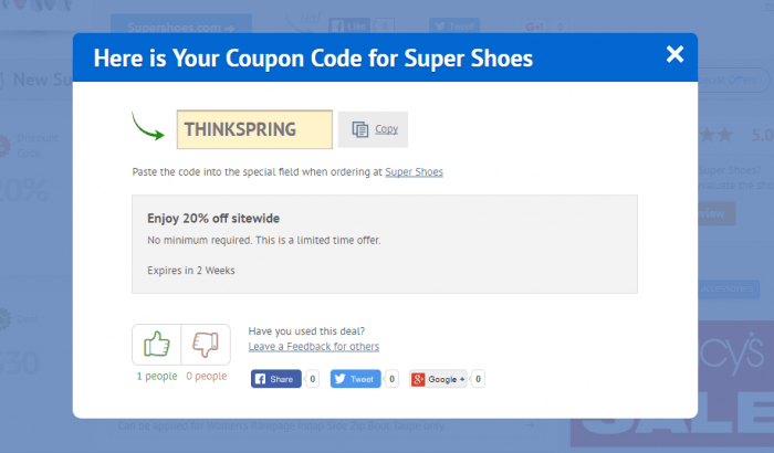 super shoes coupons