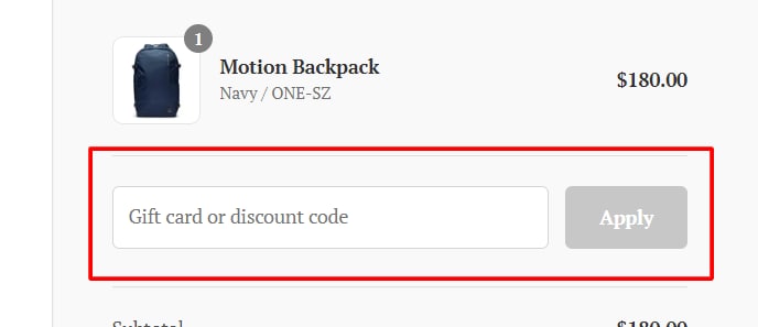 How to use SWIMS promo code