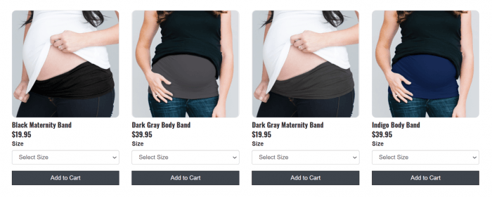 Belly Button range of products
