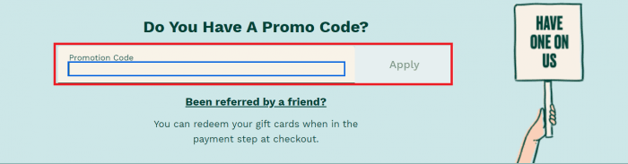 How to use The Body Shop promo code