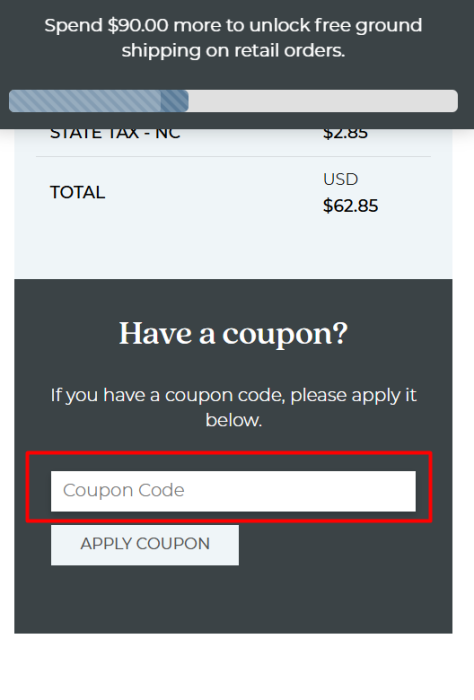 How to use The Turkish Towel Company promo code