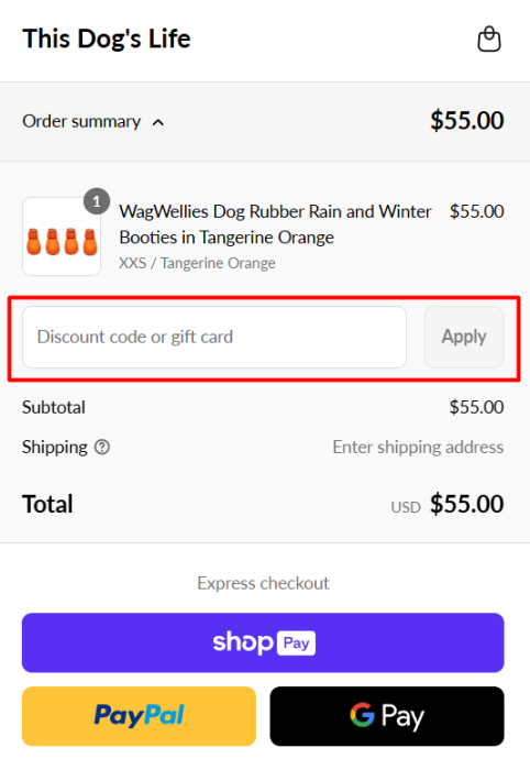 How to use This Dog's Life promo code