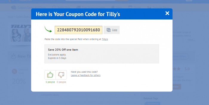 Tilly's Promo Code 2021 | 50% OFF | DiscountReactor