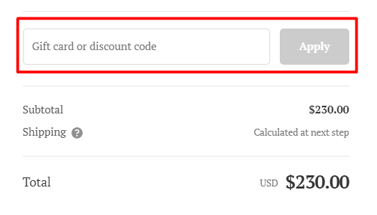 How to use Trafalgar Store promo code