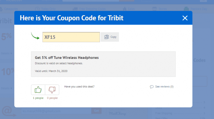tribit coupon code