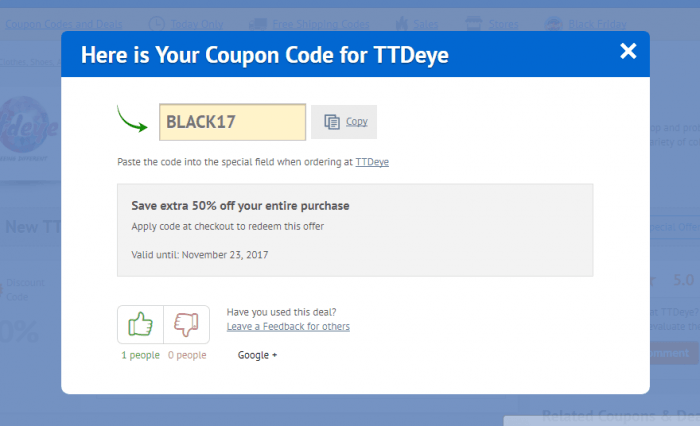 TTDeye Coupon Codes - 50% OFF in September 2023