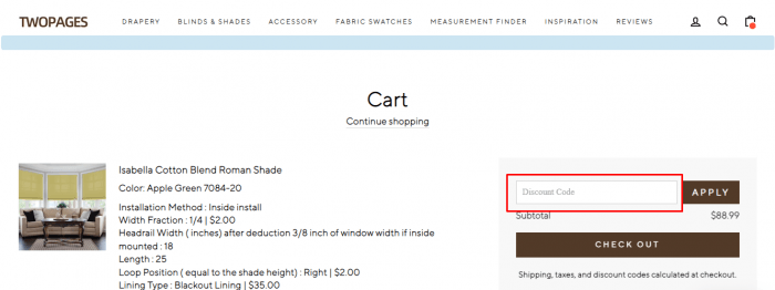 How to use TWOPAGES promo code