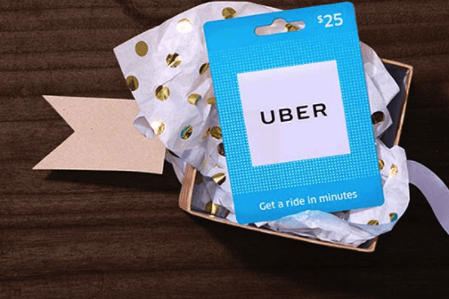 Uber gift card 