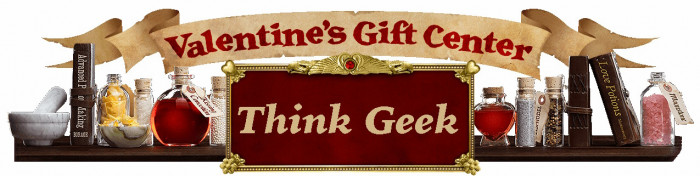 think geek valentine's gift center 