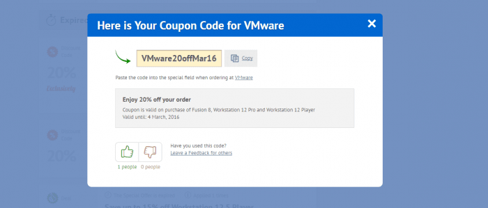 vmware fusion 8.5 coupon