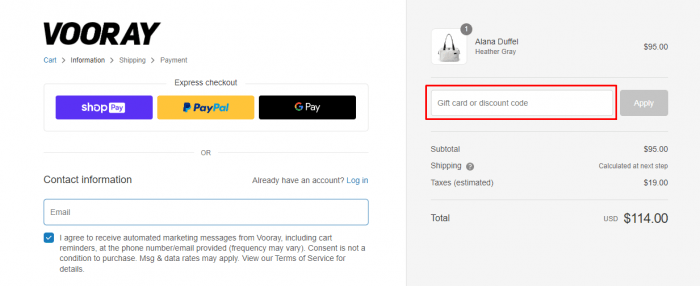 How to use VOORAY promo code