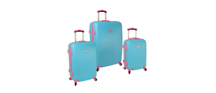 Anne Klein spinner luggage set 