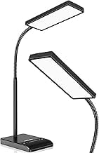 LEPOWER LED Desk Lamp, 800LM, 12W, Eye-Care Touch Control for Home & Office (Black)
