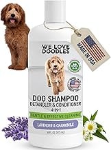 WE LOVE DOODLES Gentle Shampoo & Conditioner for All Dogs, Hypoallergenic, Tearless, Scented with Lavender