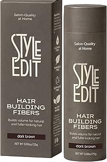 Style Edit Hair Building Fibers | Instant Fullness for Thinning Hair & Bald Spots