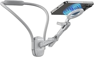 Omoton Magsafe/Action Camera Phone Holder with Selfie Chest Stand for iPhone, POV/Vlog Recording